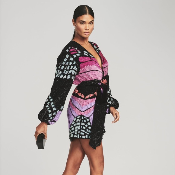 Retrofete Gabrielle Sequin Robe - Picture 3 of 3